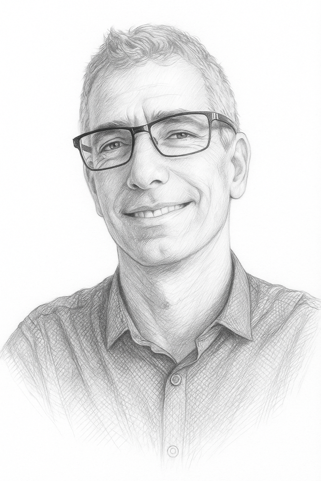 Scott headshot sketch